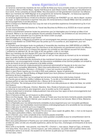 25 Exemples De Remerciement De Memoire Telecharger Ici Https Bit