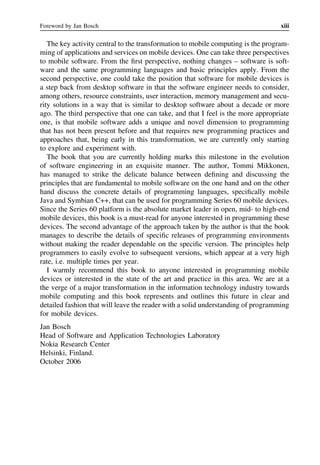 Programming Mobile Devices An Introduction For Practitioners Tommi ...