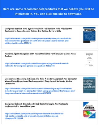 Computer Network Time Synchronization The Network Time Protocol 1st ...