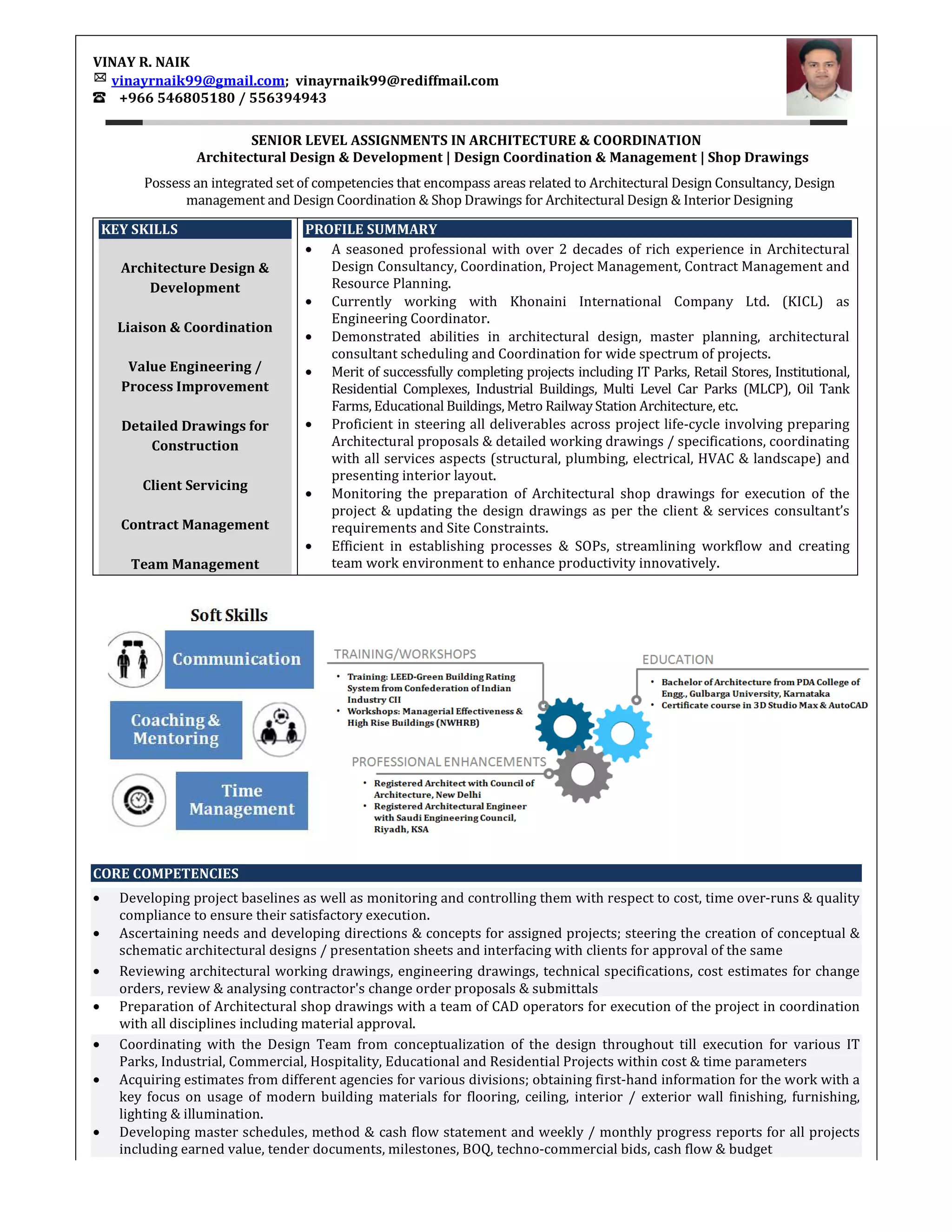Vinay CV Arch | PDF | Civil Engineering Industry | Industries