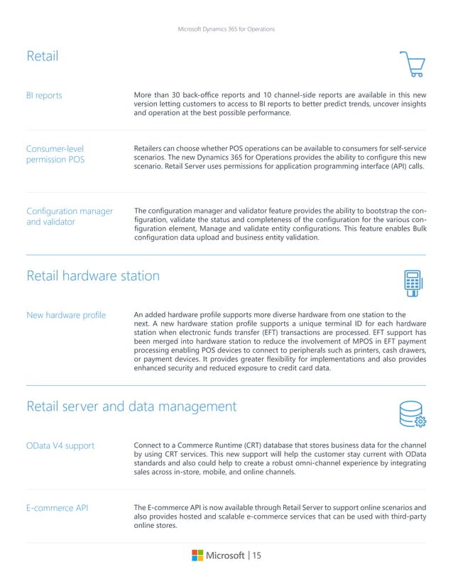 microsoftdynamics365foroperationsretailfactsheet PDF Cloud