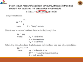 Rumus Rigiditas Skripsi Elastik Impedansi dan LMR inversion | PPTX