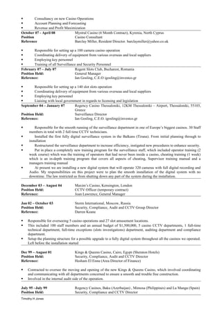 Timothy Jones CV-UK | DOC