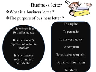 Communication Using Letter Effective Written Communication | PPTX