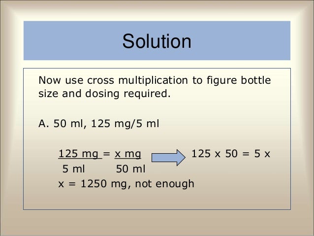 Convert Mcg To Mg Chart