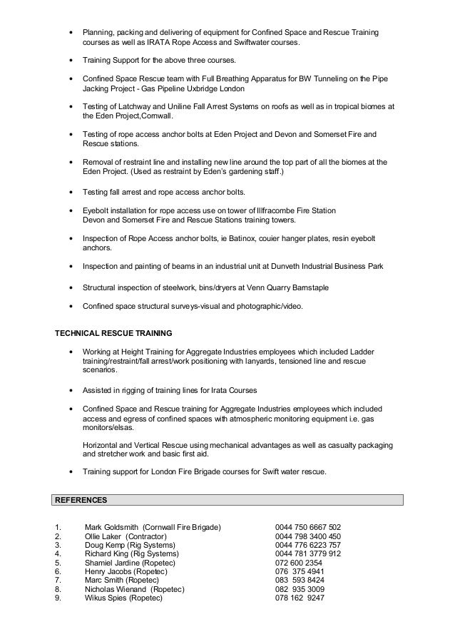 OFFSHORE CV DYLAN OLIVIER UPDATE Oct 2014