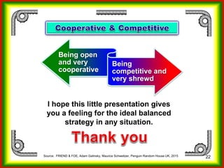 Which strategy...compete or cooperate?