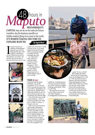 48 hours in maputo