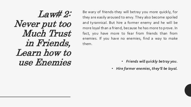 48 laws of power cheat sheet