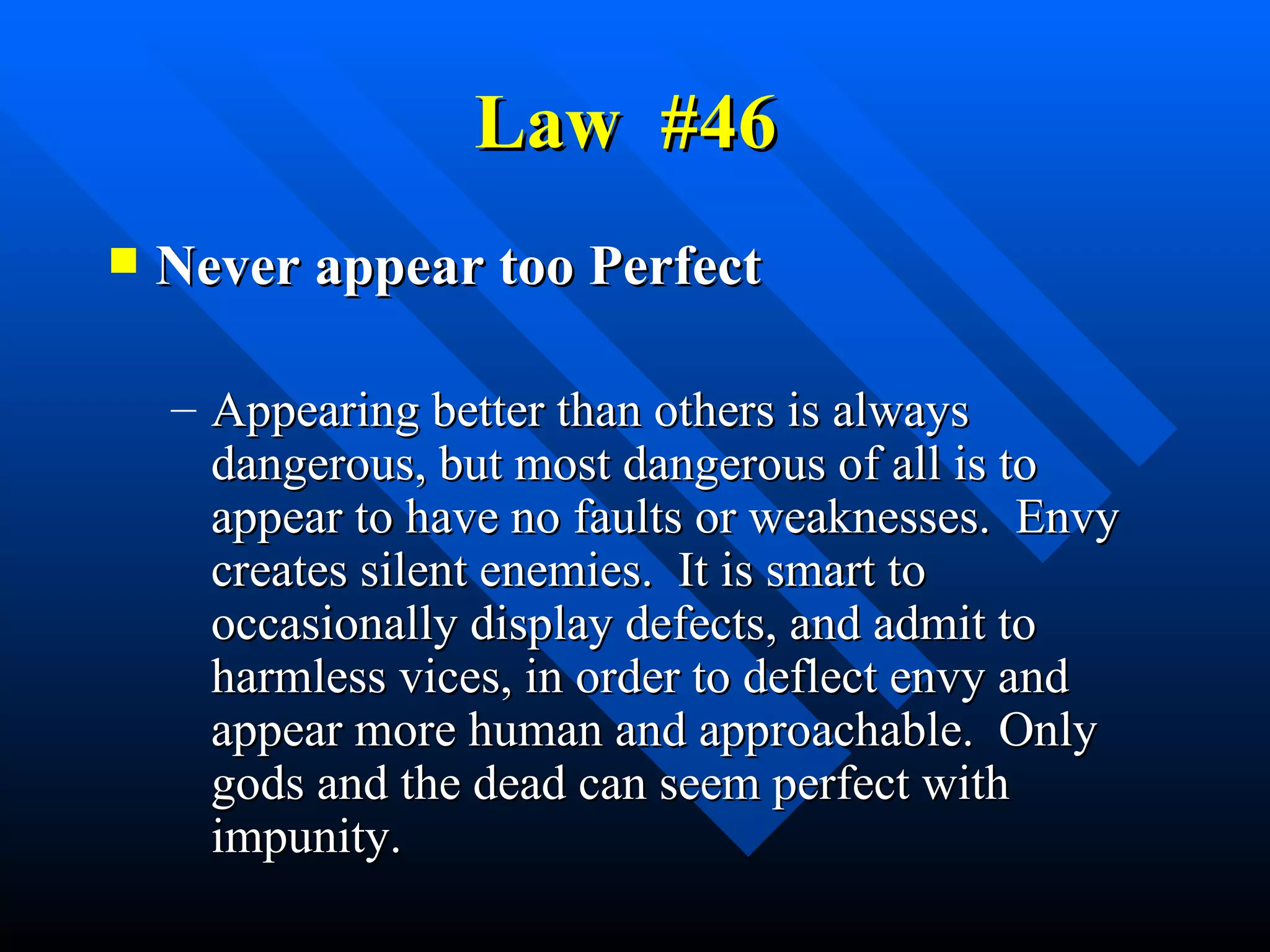 48 Laws Of Power | PPT