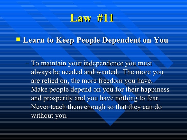 48 Laws Of Power