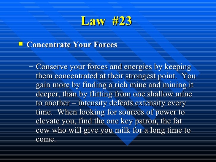 48 Laws Of Power