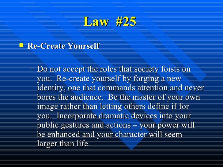 law 5 48 laws of power