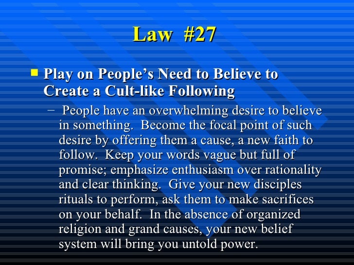 list of 48 laws of power list of 48 laws of power