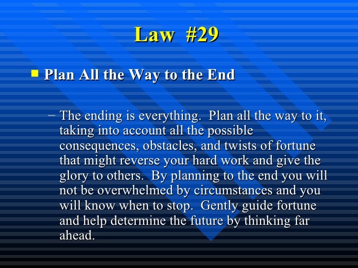48 Laws Of Power