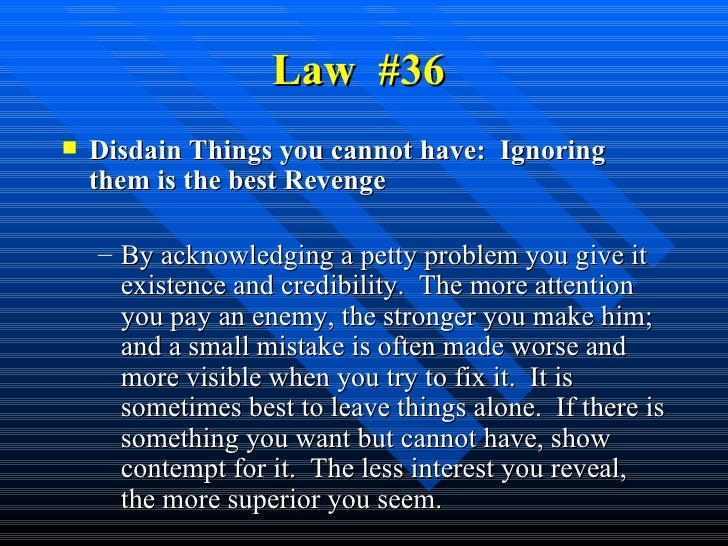 48 Laws Of Power