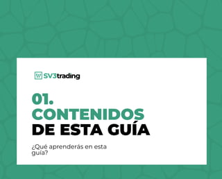 01.
CONTENIDOS
DE ESTA GUÍA
¿Qué aprenderás en esta
guía?
 