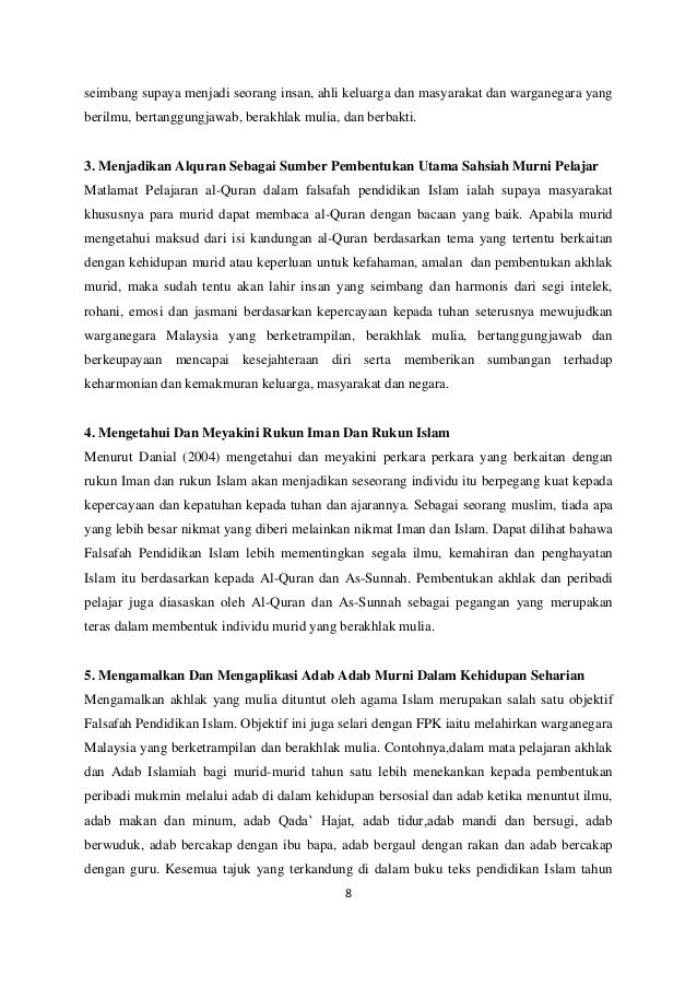 Peranan Guru Pendidikan Islam