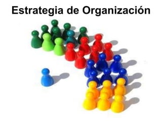 Estrategia de Organización

 