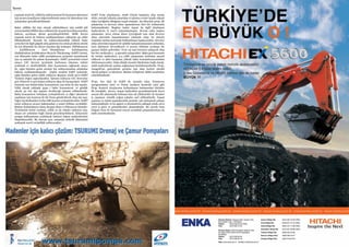 SEKTÖRDEN
HABERLERBülteni Aralık 2013
80 SEKTÖRDEN
HABERLERBülteniAralık 2013
81
yapmak sureti ile, yüklü liç solüsyonunun bir kısmının işlenmesi
için proses koşullarını değerlendirmek amacı ile laboratuar test
çalışmaları gerçekleştirilmiştir.
Bakır sülfitin bir katı olarak çöktürülmesi için asidik pH
seviyesindekisülfitinilaveedilmesiilesiyanürliçsolüsyonundan
bakırın ayrılması işlemi gerçekleştirilebilir. Sülfit ilavesi
yapmak sureti ile bakırın uzaklaştırılması yaklaşımı 50 yıldır
bilinmektedir. Siyanür liç solüsyonlarındaki yüksek bakır
seviyeleri ile ilgili gitgide artış gösteren bu ortak problem sebebi
ile son dönemde bu sürece duyulan ilgi artmıştır. Sülfidizasyon
– Asidifikasyon - Geri Dönüştürme - Kalınlaştırma
(Sulfidization-Acidification-Recycle-Thickening -SART) terimi,
son dönemde bakır sülfit presipitasyon projesini tanımlamak
için eş anlamlı bir anlam kazanmıştır. SART prosesinin temel
amacı, CIC devresi içerisinde karbonun tıkanma riskini
azaltmak ve sürdürülebilir altın kazanımını sağlamak amacı
ile, yığın liçinden gelen siyanür liçi solüsyonundan artakalan
bakırın uzaklaştırılmasıdır. Çöpler madeni SART tesisinde,
yığın liçinden gelen yüklü solüsyon akışının yüzde 50’si SART
Tesisine doğru saptırılacaktır. İşlenen solüsyon CIC devresine
geri dönecek ve geri kalan solüsyon akışı ile karışacaktır. SART
tesisinin son ürünü bakır konsantresi; yan ürün de alçı taşıdır.
Yıllık olarak yaklaşık 4350 t bakır konsantresi, ve günlük
olarak 50 ton alçı taşının üretileceği tahmin edilmektedir.
Bakır konsantresi torbalara yerleştirilecek ve diğer işlemlerin
yapılması için kamyon ile bir fırına gönderilecek olup alçı taşı;
Yığın Liçi Kullanılan Cevher lifti üzerine yerleştirilecektir. SART
tesisi solüsyon proses bakımından 3 temel bölüme ayrılabilir.
Bunlar; Kalınlaştırıcı Alanı, Reajan Alanı ve Filtrasyon Alanıdır.
Tesisimizin temel avantajı, yüklü ya da yüksüz solüsyon için,
akışın yer çekimine bağlı olarak gerçekleşebilmesi, dolayısıyla
pompa kullanımının azaltılarak önleyici bakım maliyetlerinin
düşürülmesidir. Bu durum aynı zamanda elektrik tüketimini
azaltarak enerji verimliliği sağlayacaktır.
SART Proje planlaması, 2008 yılında başlamış olup arama
ekibi, sonraki yıllarda çıkartılan ve işlenen cevher içinde yüksek
bakır içeriğinin olduğunu tespit etmiştir. An itibariyle proje, ilk
çalıştırma ve devreye alma aşamalarının ileri bir noktasında
bulunmaktadır. Bugüne kadar inşaat ile ilgili planlanan
faaliyetlerin % 100’ü tamamlanmıştır. Devam eden başlıca
çalışmalar, 2014 yılının ikinci Çeyreğinde tam ıslak devreye
alma sürecinin tamamlanması yönünde olup, bu süreçte
reajanlar sistem içerisinde kullanılmaya başlayacaktır. Devreye
alma sürecinin başarılı bir şekilde tamamlanmasının ardından,
tesis işletmeye devredilecek ve proses ekibinin ayrılmaz bir
parçası haline gelecektir. Tesis 24 saat boyunca çalışacak olup
her bir vardiyada 2 - 4 operatör çalışacaktır. Bakır geri kazanımı
ile tesisin maliyetleri, 4-5 yıllık çalışmanın ardından amorti
edilecek ve altın kazanımı yüksek bakır konsantrasyonundan
etkilenmeyecektir. Daha düşük siyanür tüketimine bağlı olarak,
nakit maliyetlerde azalma sağlanması hedeflenmektedir. Proje,
Anagold’un, gelecekteki projeler için ekip üyeleri sürekli
olarak gelişen ve büyüyen, Maden Geliştirme Ekibi tarafından
yönetilmektedir.
Proje, her ikisi de SART ile uyumlu olan, Primavera
(programlama için) ve Prism (maliyet kontrolü için) gibi
Proje Kontrol Araçlarının kullanılması bakımından türünün
ilk örneğidir. Ayrıca, inşaat faaliyetleri gerçekleştirmek üzere
sosyal etki alanımızda bulunan bazı alt yükleniciler ile beraber
iş yapmaya yönelik yoğun çabalar sarf edilmektedir. İnşaat
aşaması ve kabul aşamalarında projede 146 sözleşmeli çalışan
bulunmaktadır ve bu işgücü ve hizmetlerin yaklaşık yüzde 20’si
yerel iş gücü ve girişimlerden oluşmaktadır. Bu sayede hem
bölgeye hem de kurumsal sosyal sorumluk çalışmalarımıza da
katkı sunulmaktadır.
Tanıtım
 