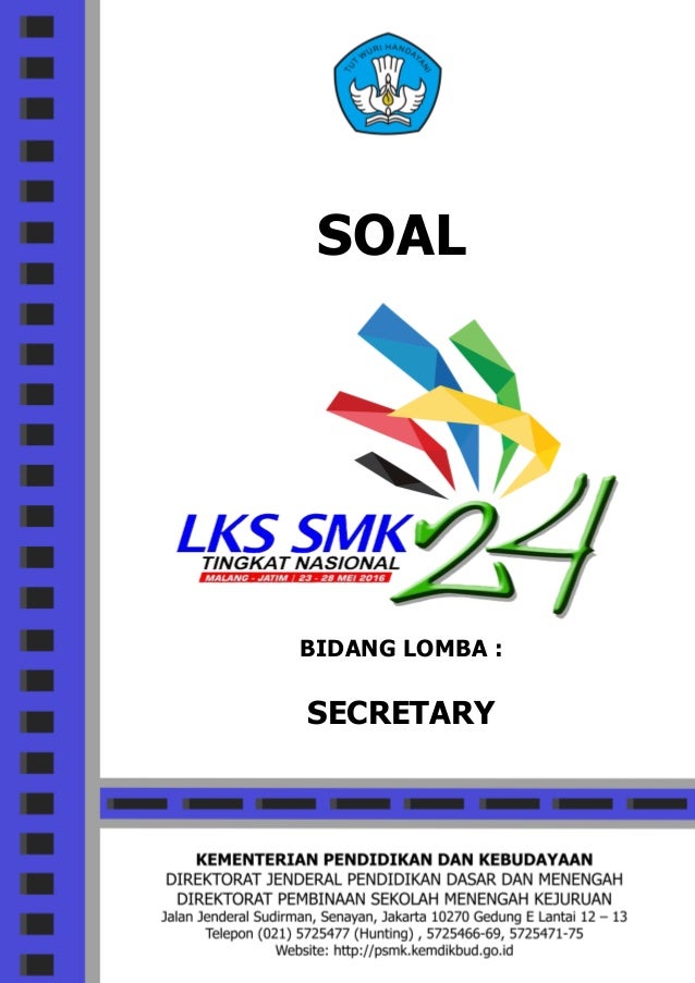 49 Kisi Kisi Lks Secretary 2016