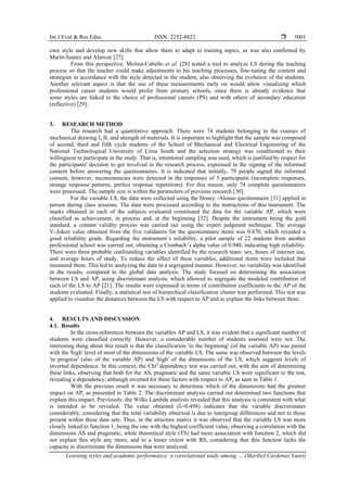 Learning styles and academic performance: a correlational study among ...