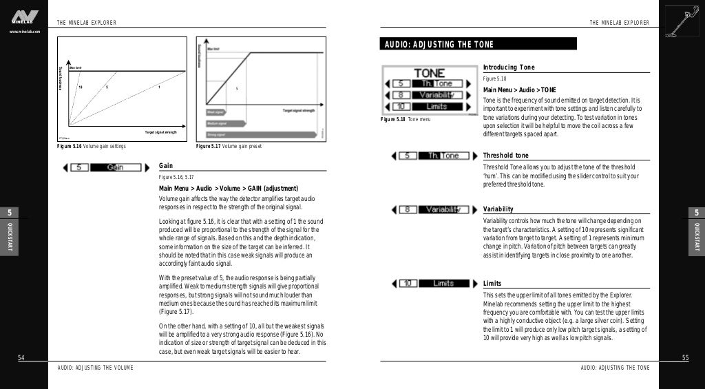 Instruction Manual Minelab Explorer S & XS Metal Detectors English L…
