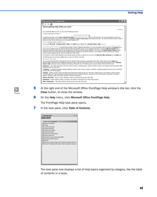 Microsoft Office Frontpage 2003 Step By Step Online Training Solutions ...