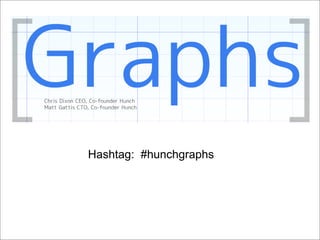 Hashtag: #hunchgraphs
 