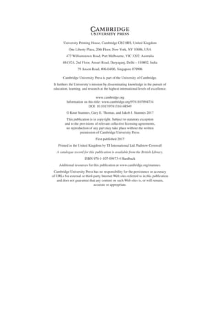 University Printing House, Cambridge CB2 8BS, United Kingdom
One Liberty Plaza, 20th Floor, New York, NY 10006, USA
477 Williamstown Road, Port Melbourne, VIC 3207, Australia
4843/24, 2nd Floor, Ansari Road, Daryaganj, Delhi – 110002, India
79 Anson Road, #06-04/06, Singapore 079906
Cambridge University Press is part of the University of Cambridge.
It furthers the University’s mission by disseminating knowledge in the pursuit of
education, learning, and research at the highest international levels of excellence.
www.cambridge.org
Information on this title: www.cambridge.org/9781107094734
DOI: 10.1017/9781316148549
© Knut Stamnes, Gary E. Thomas, and Jakob J. Stamnes 2017
This publication is in copyright. Subject to statutory exception
and to the provisions of relevant collective licensing agreements,
no reproduction of any part may take place without the written
permission of Cambridge University Press.
First published 2017
Printed in the United Kingdom by TJ International Ltd. Padstow Cornwall
A catalogue record for this publication is available from the British Library.
ISBN 978-1-107-09473-4 Hardback
Additional resources for this publication at www.cambridge.org/stamnes.
Cambridge University Press has no responsibility for the persistence or accuracy
of URLs for external or third-party Internet Web sites referred to in this publication
and does not guarantee that any content on such Web sites is, or will remain,
accurate or appropriate.
 