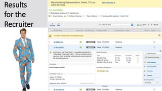 Results
for the
Recruiter
 