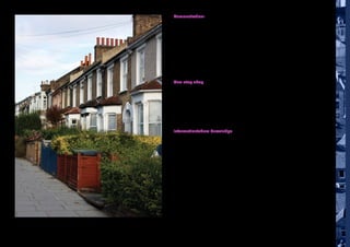 Breaking Barriers | Summary Report, May 2013 17
Demonstration:
• Broaden the Superhomes/Green Open Homes concept
• Allowing people to ‘touch and feel’ energy efficient homes, can help to get
	 initial interest
• Demonstrating the cost benefits of installing sustainable energy measures and
	 the promotion of case studies.
• Almost all private homeowners opted into the scheme after seeing the
	 properties completed
• Local examples/public buildings as showcases – boosting demand
• Feasibility studies (cost/benefits)
One-stop shop
• Whole house energy efficiency retrofit sales service
• Central information portal
• Central provision of credible information and qualified design
• Set up a “Ministry of information”/ central dissemination into an
	 independent hub
• Set up a compare the market for whole house retrofit.
Information/share knowledge
• Create arenas for the exchange of knowledge
• Shared intelligence/raising awareness
• Comprehensive plans for dissemination of advanced renovation information,
	 R&D, quality control and funding.
• Proactively disseminate information to stakeholders and focused, regular
	 collection of information from stakeholders
• Learning from each other and sharing best practice
• Booklets with information on technologies and direct benefits
• Literature on funding
• Increase project reporting, transparency, and end-user education. Public
	 reporting of such data not only promotes energy efficiency but also creates a
	 competitive environment, especially for commercial building owners.
• Refurbishment guides to help builders promote energy-saving measures to
	 householders when they carry out other refurbishment work.
 