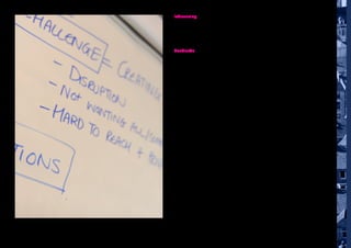 Breaking Barriers | Summary Report, May 2013 27
Influencing
• Persuade citizens
• Government must put in place both area-based and individual dwelling
	 backstops that ensure that even the hardest to reach people and hardest to
	 treat homes are included in the retrofit programme
Landlords
• Use legislation to engage Landlords who have a nothing is in it for me attitude
• Lobbying for landlords to be treated as businesses (to receive tax benefits
	 from investment in energy efficiency)
• Licensing of landlords
 