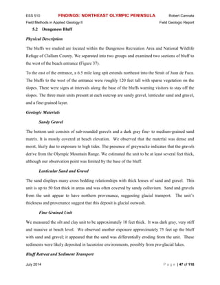 Daily Geological Report Example Field Geology Report_R | PDF