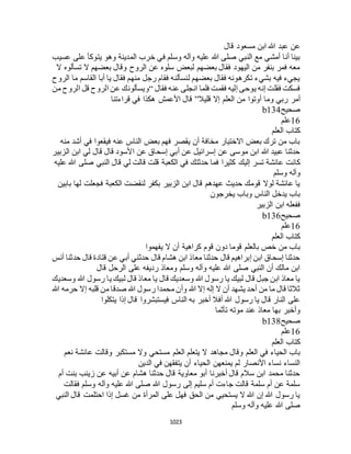 البخاري ومسلم 4919