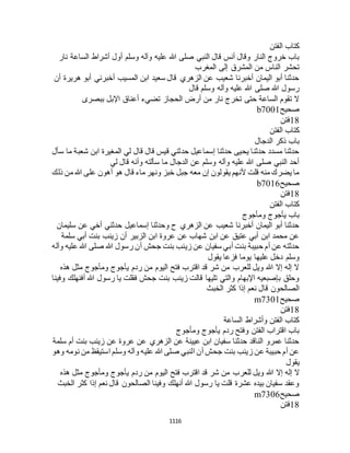 البخاري ومسلم 4919