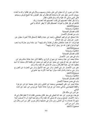 البخاري ومسلم 4919