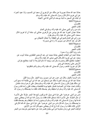 البخاري ومسلم 4919