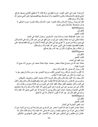 البخاري ومسلم 4919