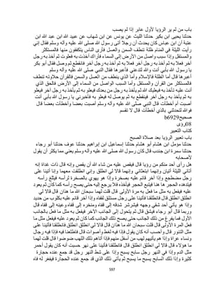 البخاري ومسلم 4919