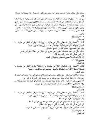 البخاري ومسلم 4919