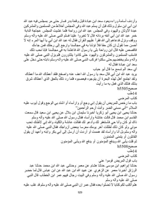 البخاري ومسلم 4919