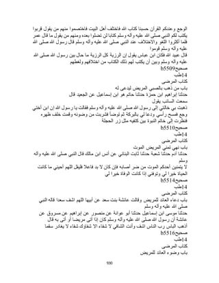 البخاري ومسلم 4919