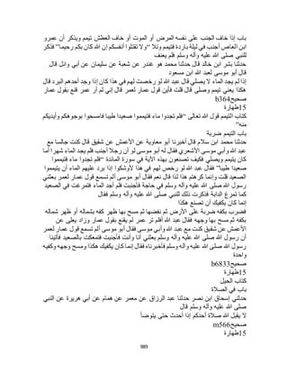 البخاري ومسلم 4919