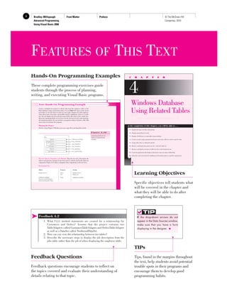 Advanced Programming Using Visual Basic 2008 4th Edition Julia Case ...