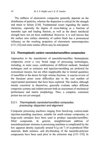 Processing And Properties Of Nanocomposites Suresh G Advani | PDF