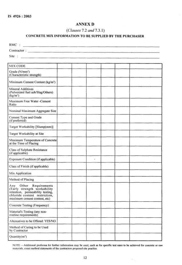 Concrete Checklist Fill Online Printable Fillable Blank Pdffiller - Vrogue