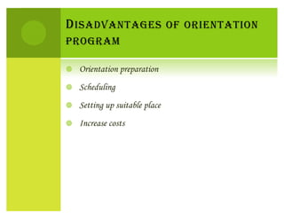 Clarify roles and responsibilities.
 