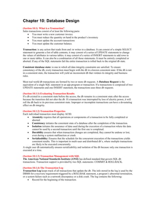 Database Design and Implementation | PDF