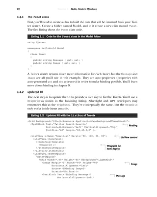 Windows Store App Development C and XAML Pete Brown | PDF